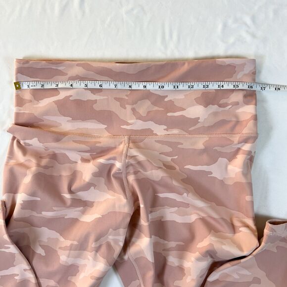 Athleta Elation Camo 7/8 Tight Leggings 1X Pink Athleisure Active Gym‎ Lounge - Picture 5 of 9
